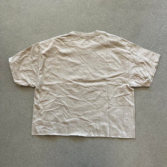 Country Roads Take Me Home GM Woman's Crop Top Tee Beige Medium - Picture 4 of 6